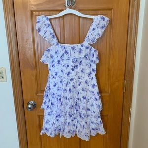 NWT LoveShackFancy Amalie Tiered Ruffle Dress